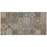 CERAMICA MIX FULL DECO SATINADO CERRO NEGRO 45X45