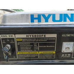 GENERADOR PORTÁTIL HYUNDAI 5500W-127V