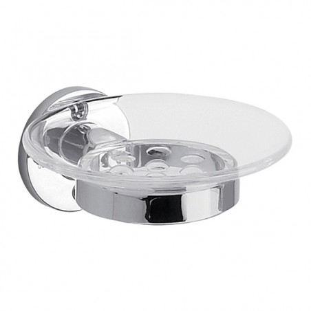 JABONERA FV ACERO INOX. CROMO AMURAR